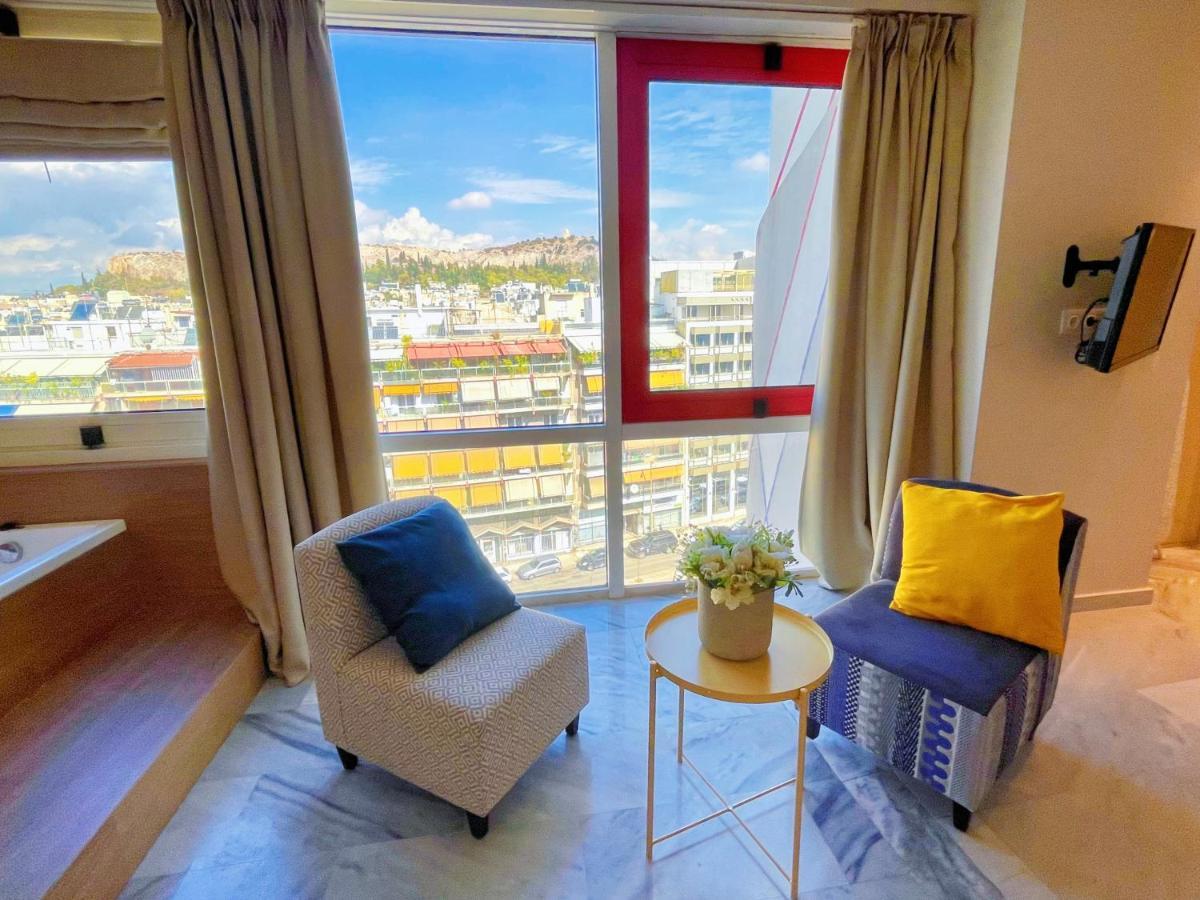 Wsd Baia Acropolis Hotel Apartment Athena Bagian luar foto