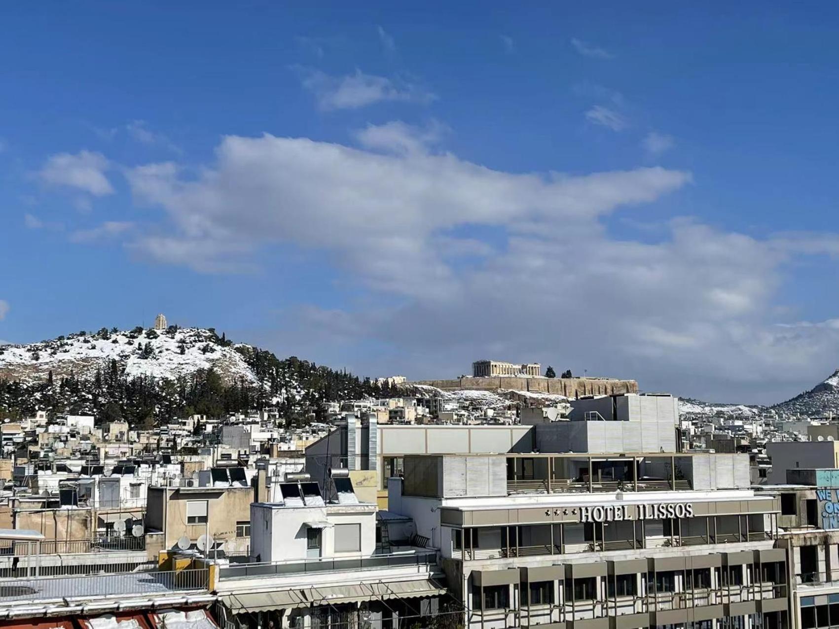 Wsd Baia Acropolis Hotel Apartment Athena Bagian luar foto