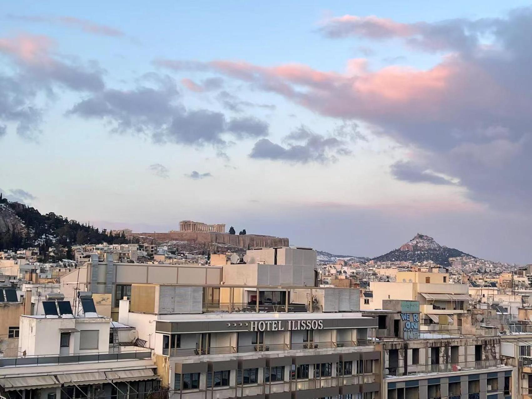 Wsd Baia Acropolis Hotel Apartment Athena Bagian luar foto