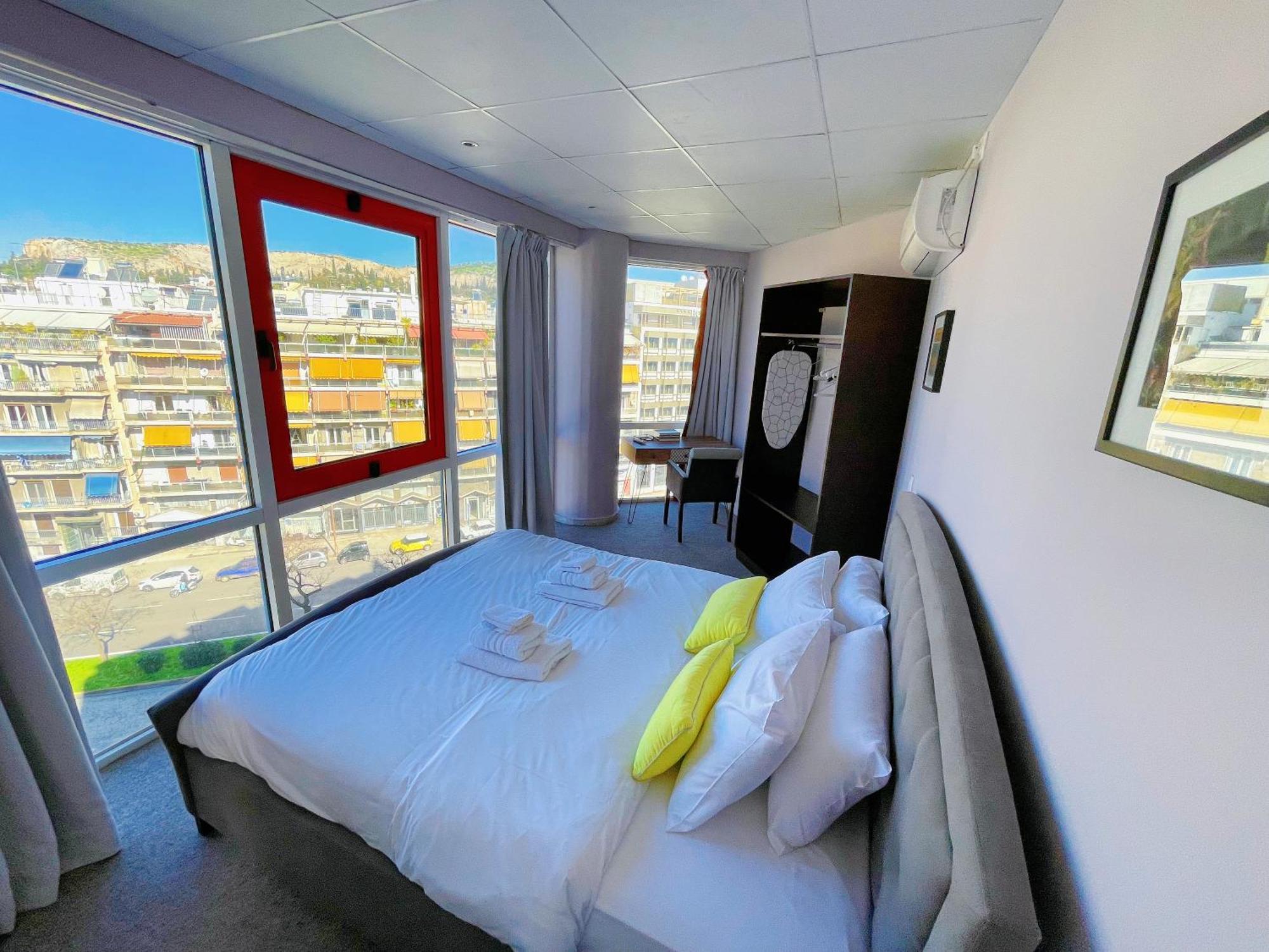 Wsd Baia Acropolis Hotel Apartment Athena Bagian luar foto
